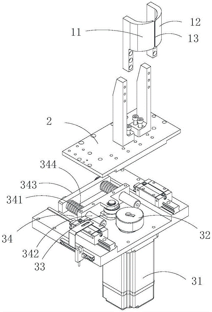 內(nèi)繞機(jī)漆包線引導(dǎo)進(jìn)線機(jī)構(gòu)的制作方法與工藝