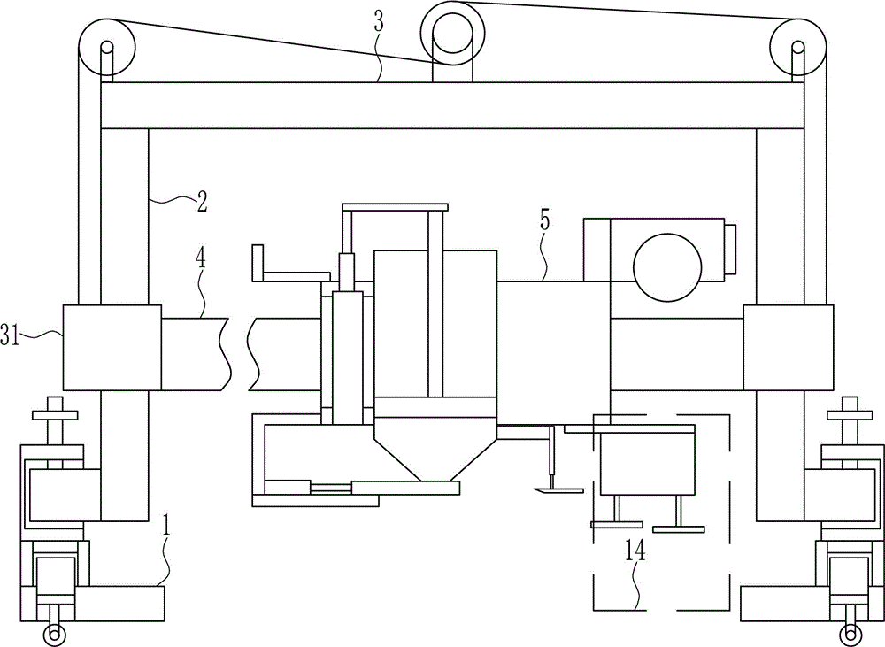 一種建筑工地用地面水泥鋪設(shè)設(shè)備的制作方法與工藝