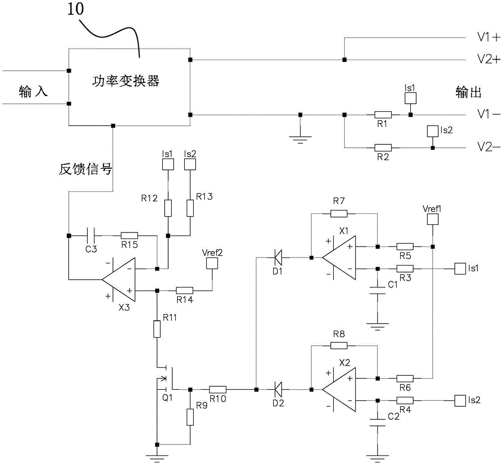 自動匹配負(fù)載并聯(lián)組數(shù)的電源電路的制作方法與工藝