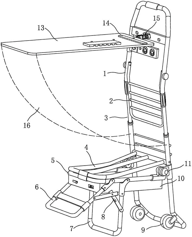 多功能折叠带电钓鱼椅的制作方法与工艺