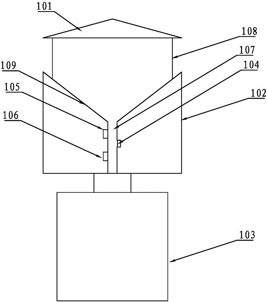 一種靶標(biāo)害蟲自動(dòng)監(jiān)測預(yù)防裝置的制作方法