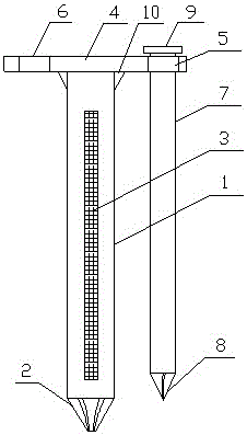 一種強(qiáng)力地釘?shù)闹谱鞣椒ㄅc工藝