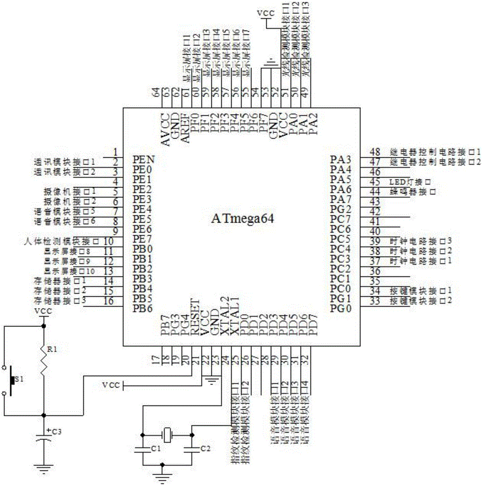 一種寢室晚歸安全提示系統(tǒng)的制作方法與工藝