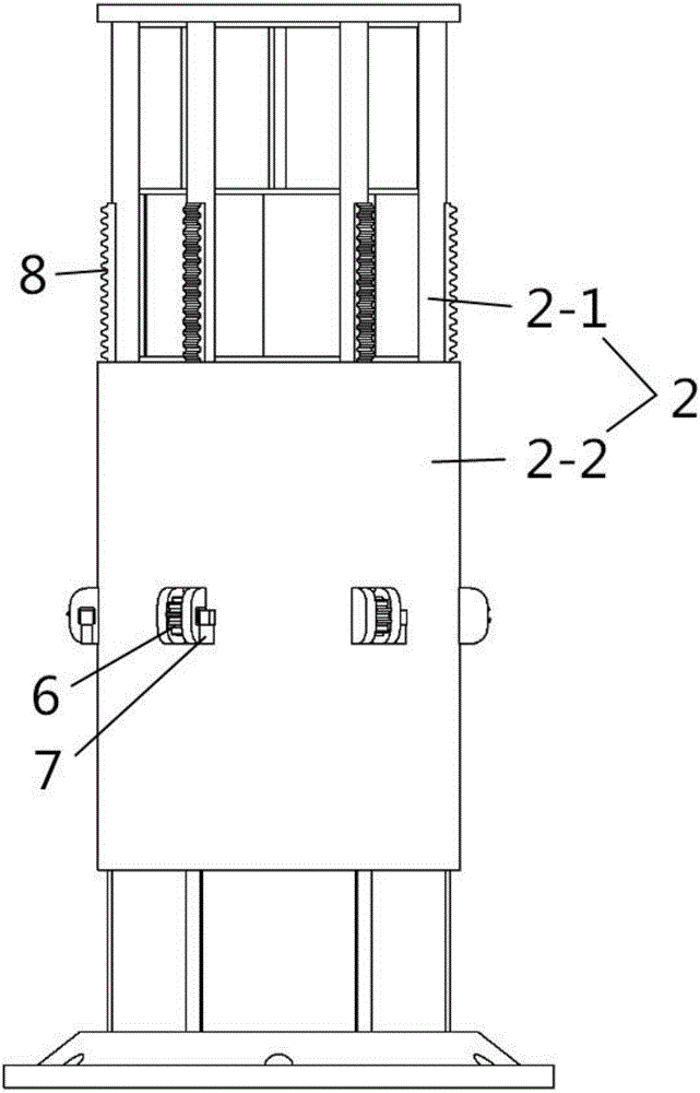 帶防護(hù)套的垂直軸風(fēng)力發(fā)電機(jī)的制作方法與工藝