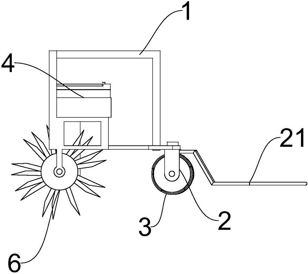 農(nóng)田除草機(jī)的制作方法與工藝