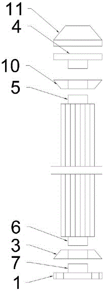 组合式塑木复合护栏立柱的制作方法与工艺