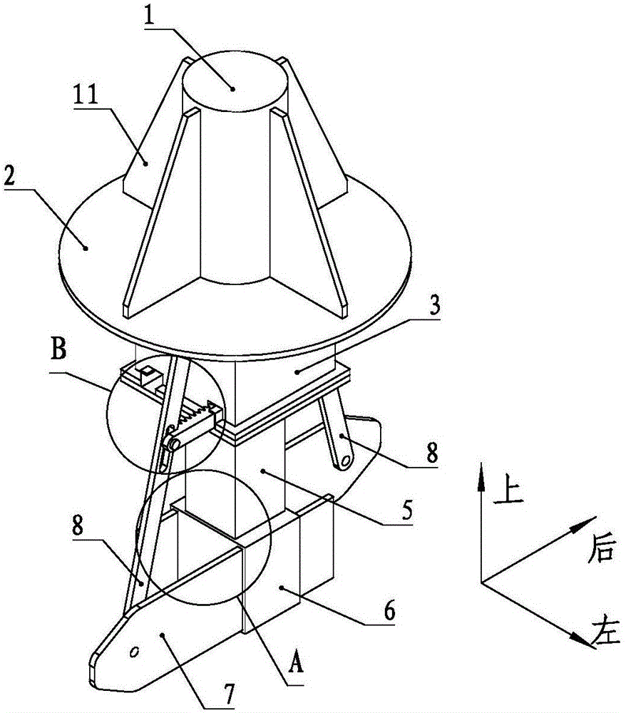 一種應(yīng)用于自立塔基礎(chǔ)底端擴(kuò)孔的機(jī)械式擴(kuò)孔鉆頭的制作方法與工藝