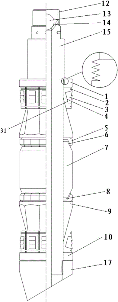 用于桥塞的锚定装置以及桥塞的制作方法