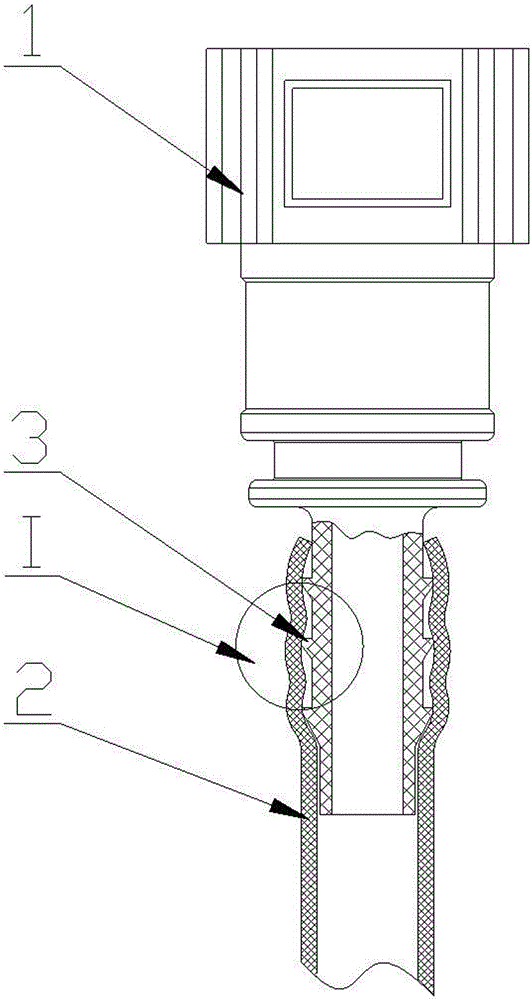 一种SCR管和快插接头连接防泄漏结构的制作方法与工艺