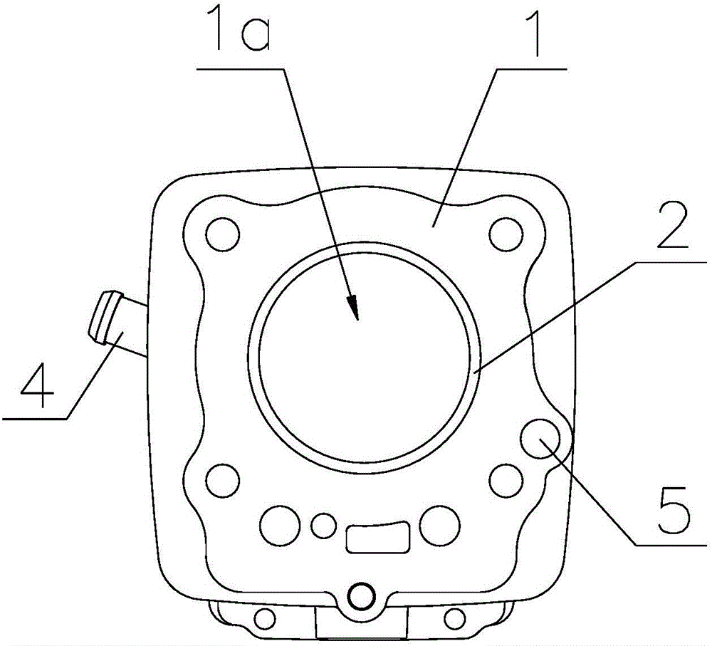 摩托車水冷發(fā)動機(jī)氣缸體組合的制作方法與工藝