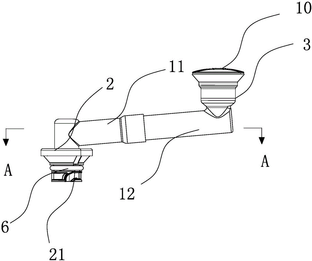 一種汽車發(fā)動(dòng)機(jī)機(jī)油加注延長(zhǎng)管結(jié)構(gòu)的制作方法與工藝