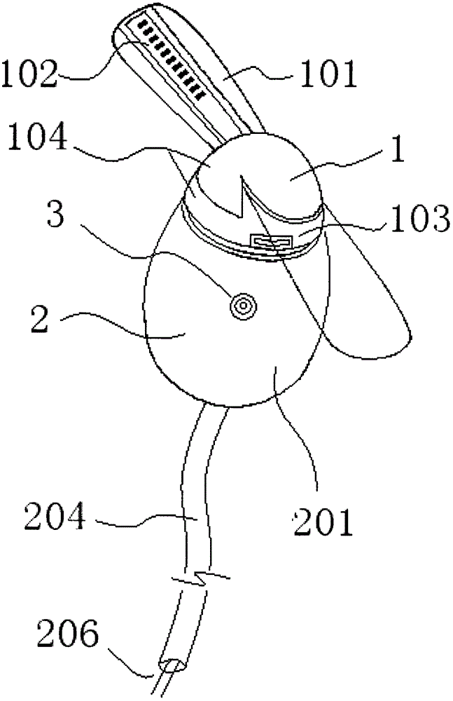 有IC卡插座的闪字风扇的制作方法与工艺