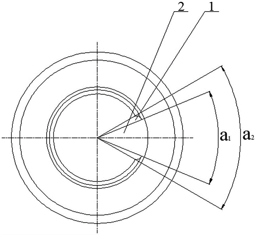 薄壁筒內(nèi)壁第二道徑向內(nèi)環(huán)成形工藝的制作方法與工藝