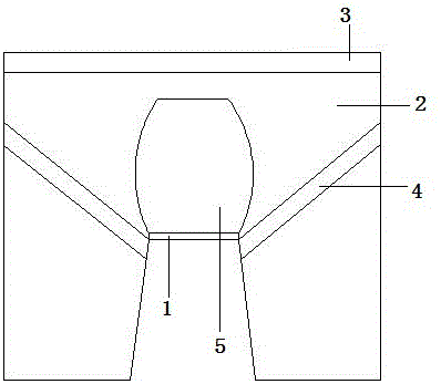 一種平角內(nèi)褲的制作方法與工藝