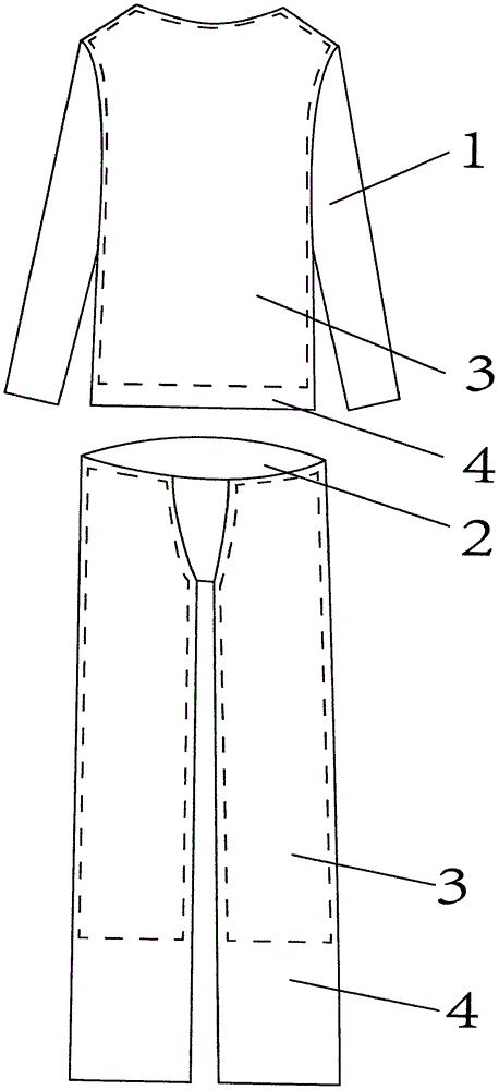 一種保暖內(nèi)衣褲的制作方法與工藝