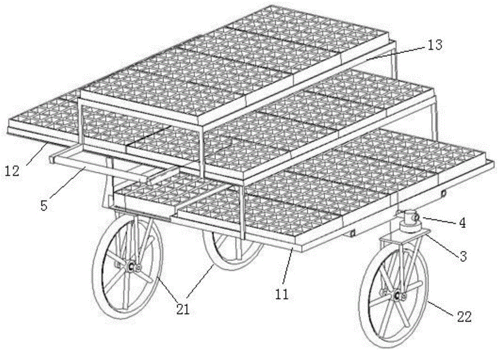 一種手推式煙苗運(yùn)輸車的制作方法與工藝