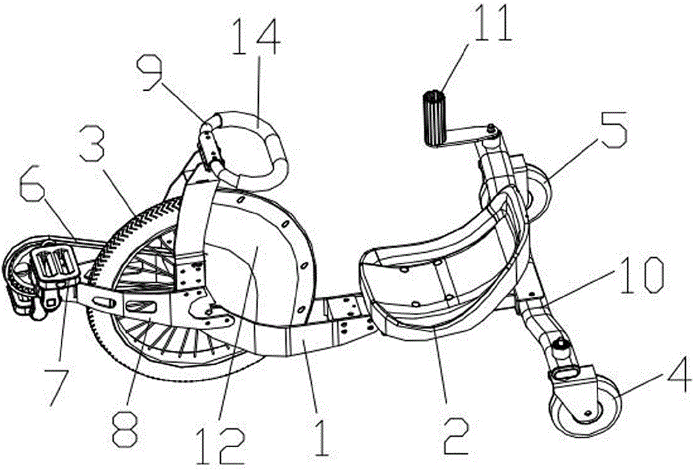 腳踏漂移三輪車的制作方法與工藝