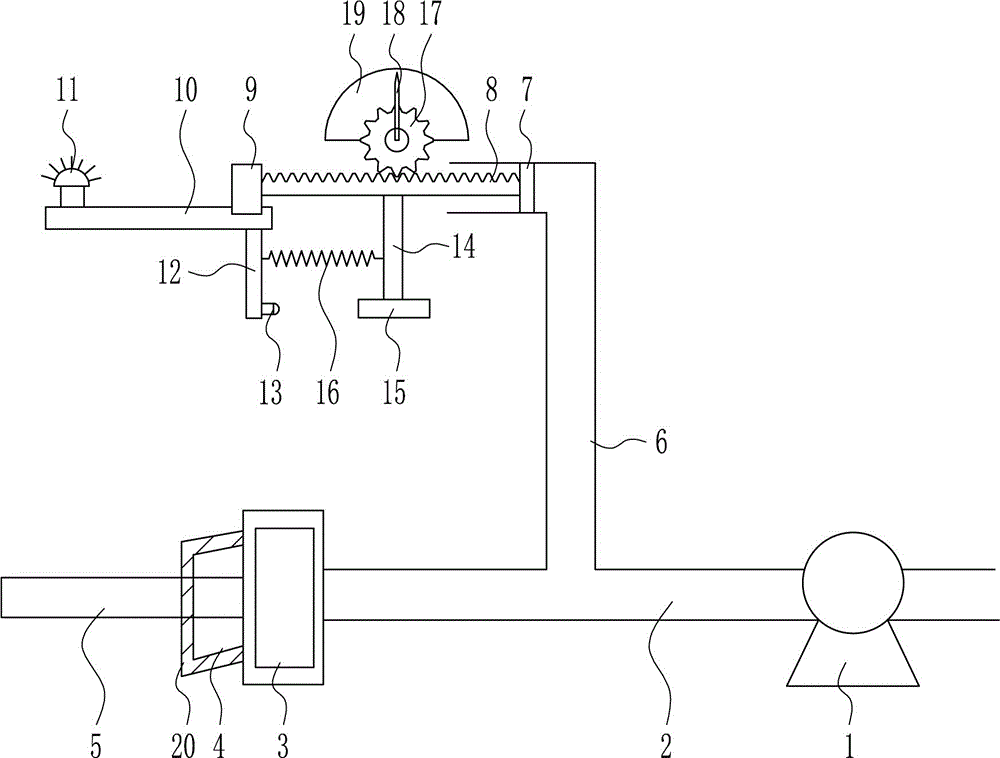 一種汽車發(fā)動(dòng)機(jī)空氣濾芯檢測(cè)裝置的制作方法