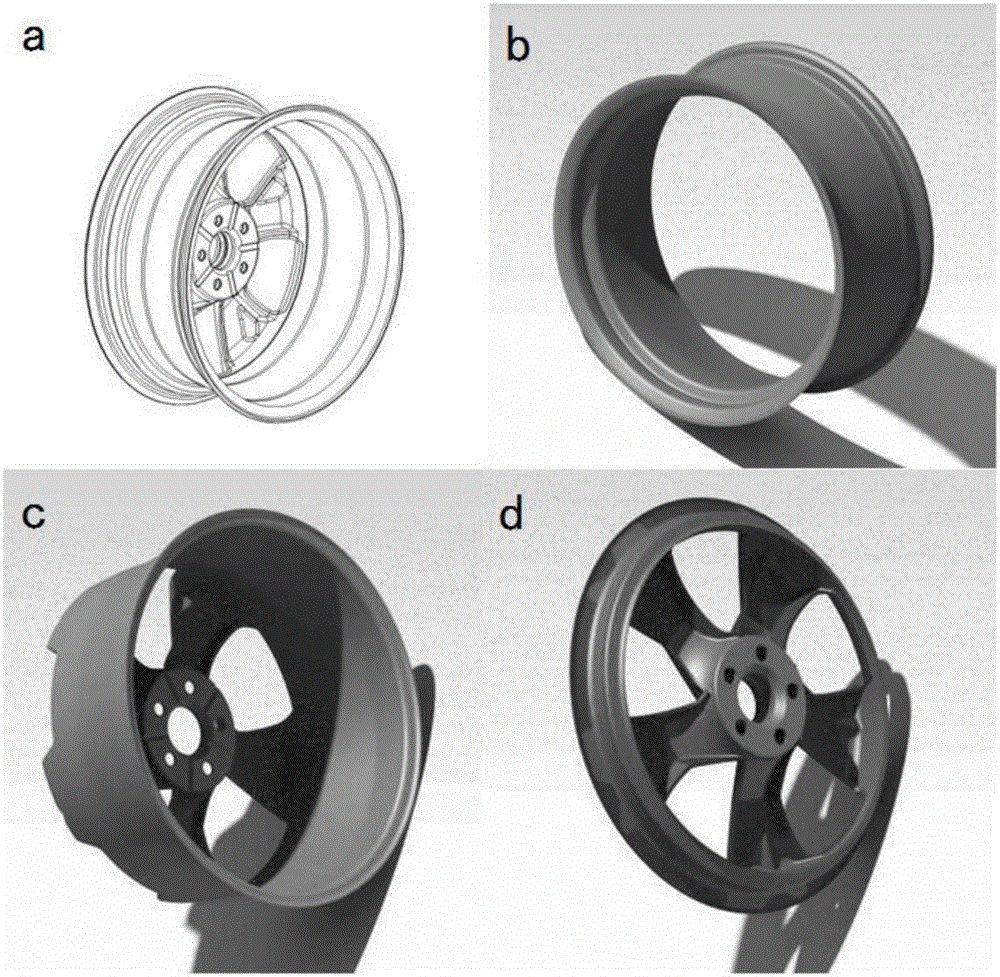 一种复合材料轮毂的制造方法与流程