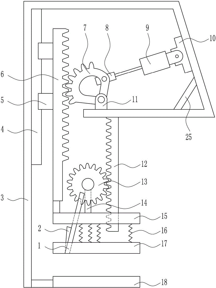 一種水果紙箱用高精準(zhǔn)裁剪裝置的制作方法