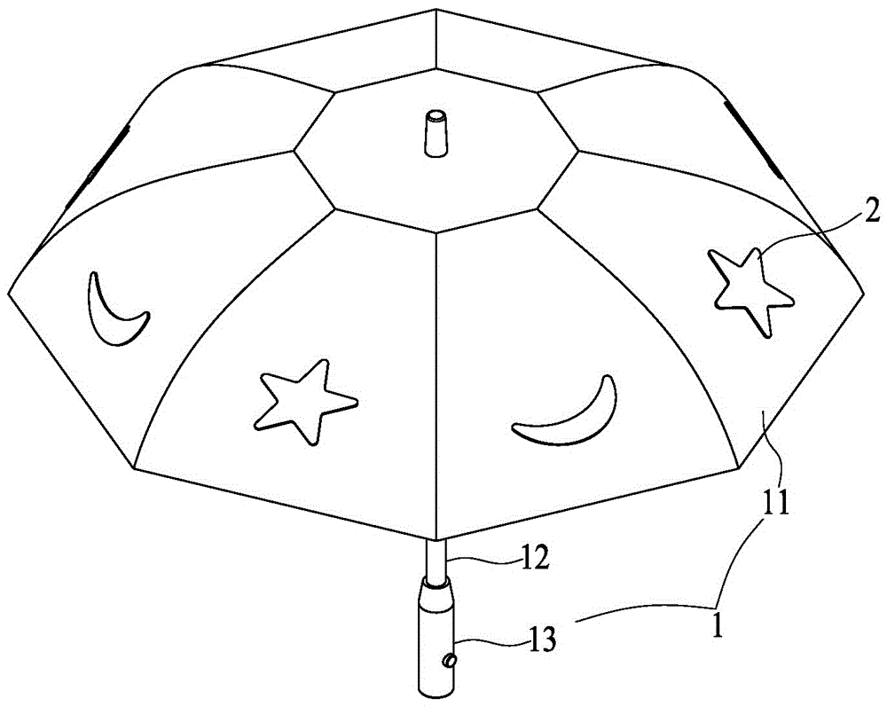 帶可充氣裝飾物的傘的制作方法與工藝