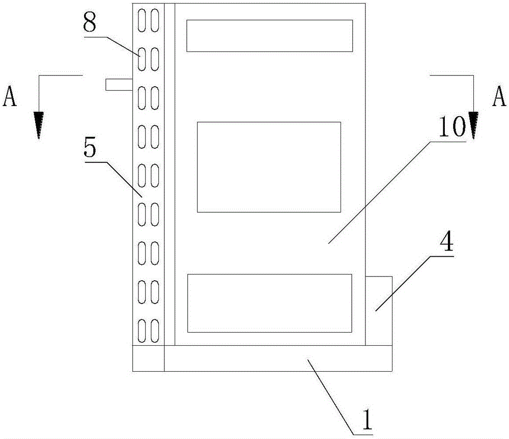 一種服務(wù)器的通風(fēng)散熱結(jié)構(gòu)的制作方法與工藝