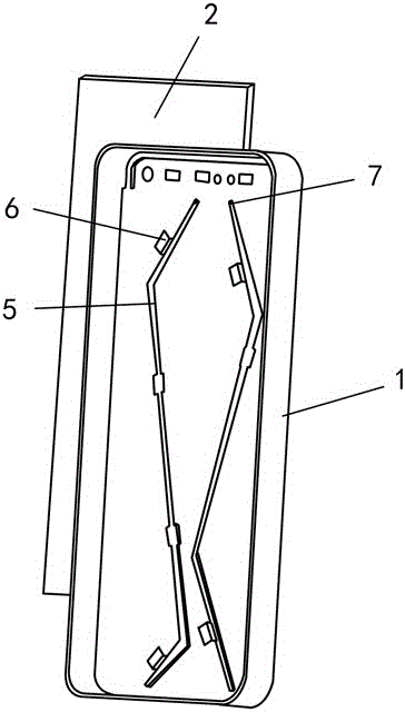 一種電腦機箱燈光渲染結(jié)構(gòu)的制作方法與工藝