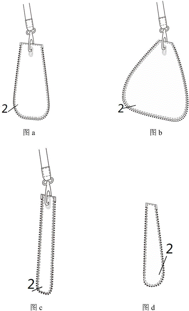 一种拉链包的制作方法与工艺