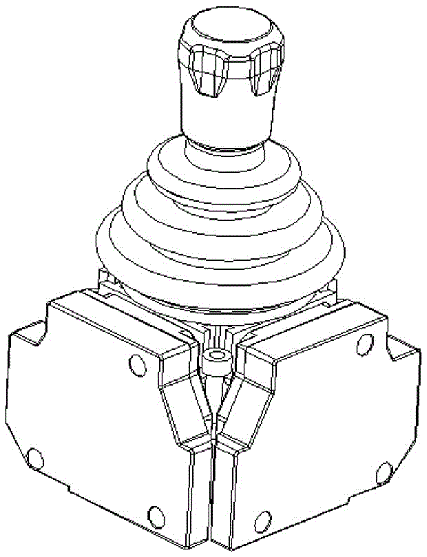 一种光电万向摇杆的制作方法与工艺