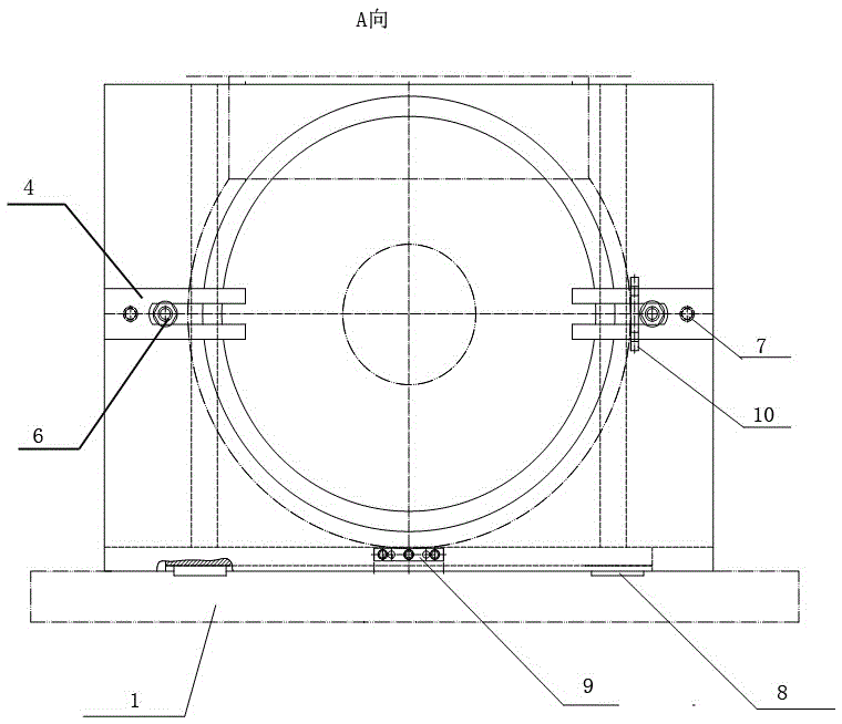 一种地铁机车上牵引电机传动端端盖加工工装的制作方法与工艺