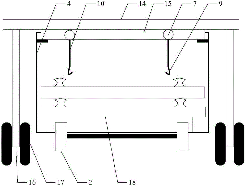 轨排运送车的制作方法与工艺