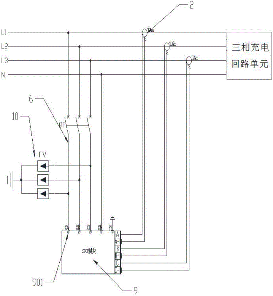 一种提高三相负荷有功功率的交流充电桩的制作方法