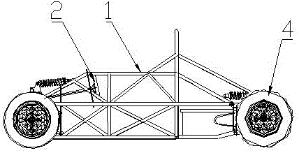 電動(dòng)輪驅(qū)動(dòng)汽車的試驗(yàn)樣車及驅(qū)動(dòng)穩(wěn)定性控制方法與流程