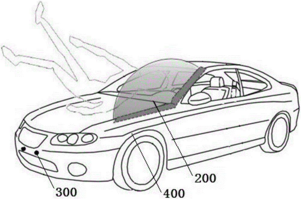 一種車用行人保護(hù)安全系統(tǒng)及控制方法與流程