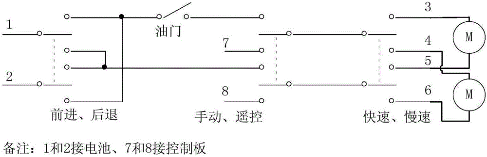 一種童車控制系統(tǒng)及其控制主板的制作方法與工藝