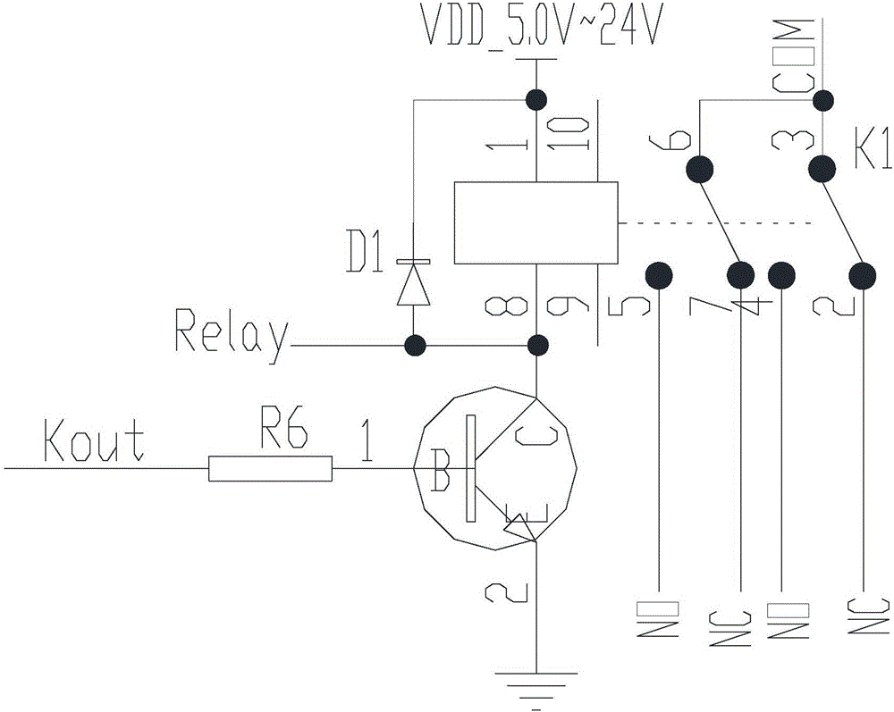 一種繼電器觸摸反饋電路的制作方法與工藝