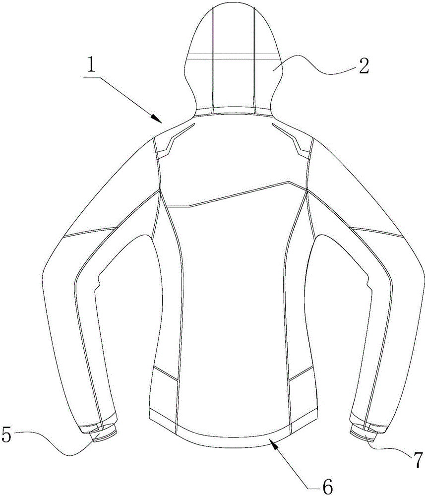 防水防风滑雪服的制作方法与工艺