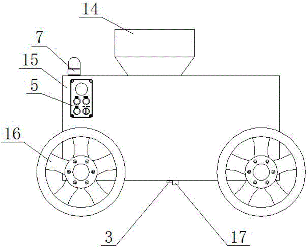 一種播種機(jī)械的漏播報(bào)警及防盜系統(tǒng)的制作方法與工藝