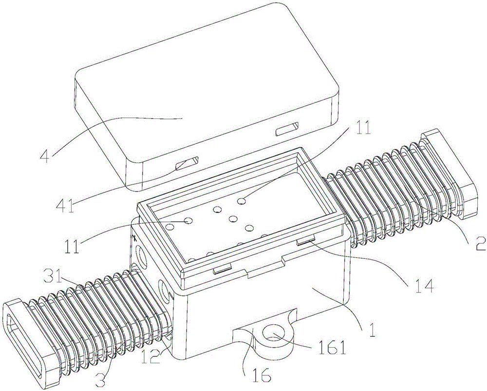 扁四线防水接线盒的制作方法与工艺