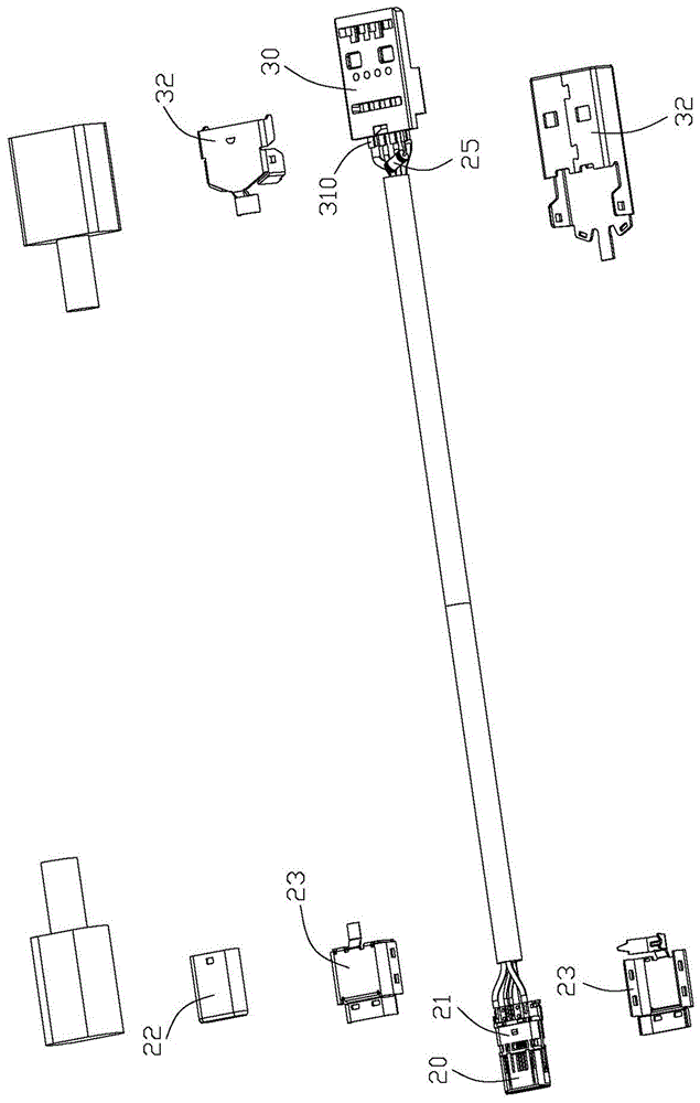 線(xiàn)纜連接器組件的制作方法與工藝