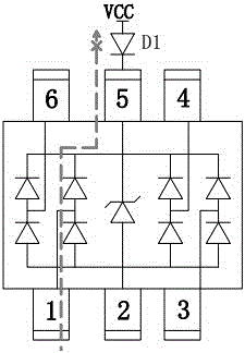 一種具有防倒灌的防靜電接口的制作方法與工藝