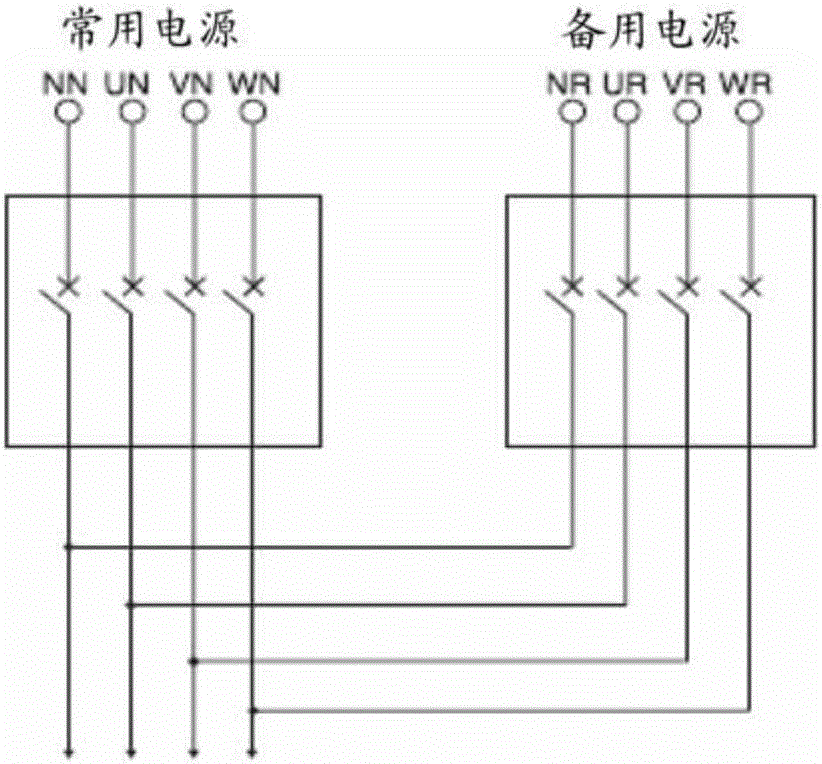 避免中性极危险电压的自动转换开关的制作方法与工艺