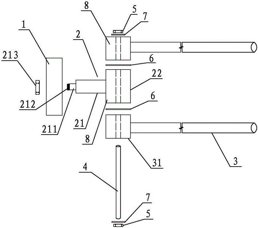 一种新型浴室挂物架的制作方法与工艺