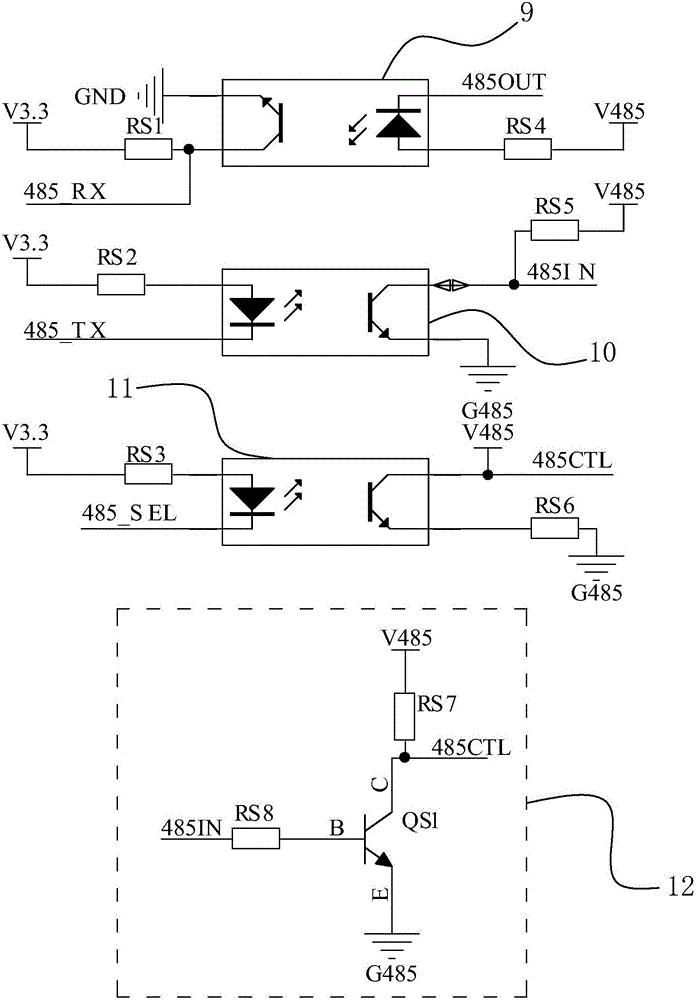 一种RS485通讯电路的制作方法与工艺