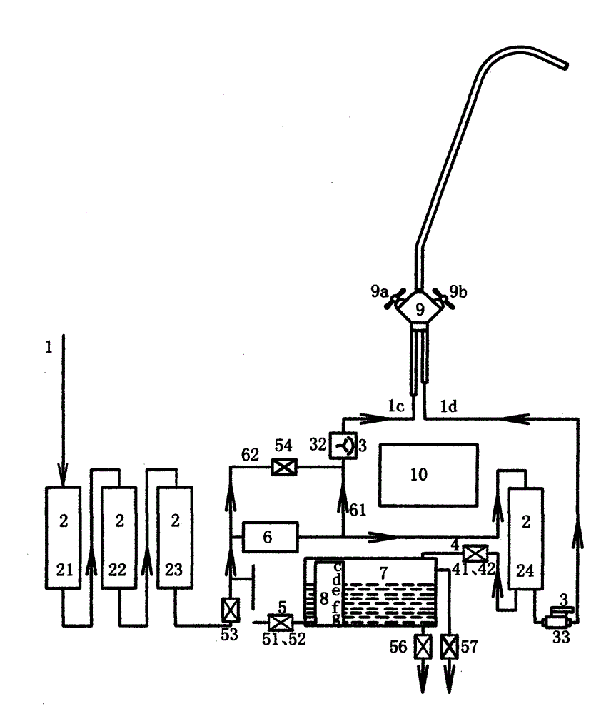 具有排濃水回收裝置的雙出水純凈水機(jī)切換制水方法與流程