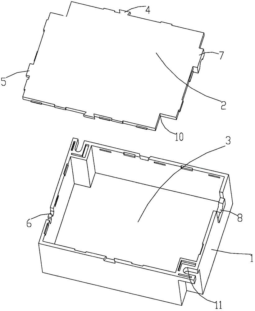 一種易裝電源盒的制作方法與工藝