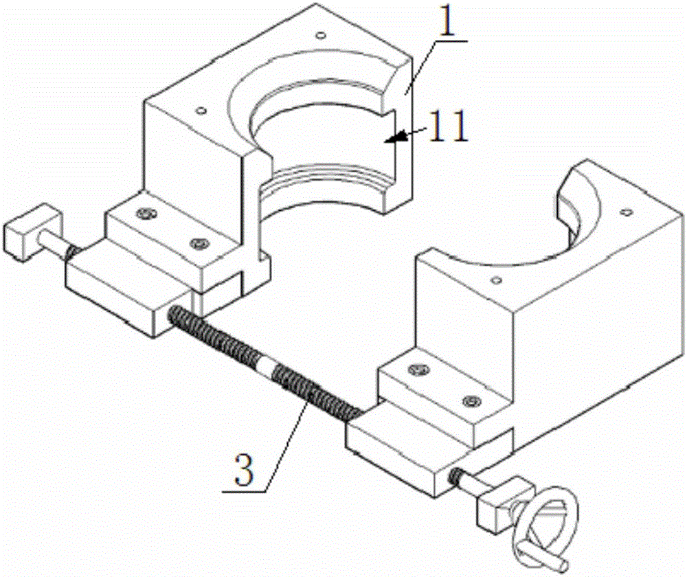 光纤预制棒用可拆卸尾管夹具的制作方法与工艺