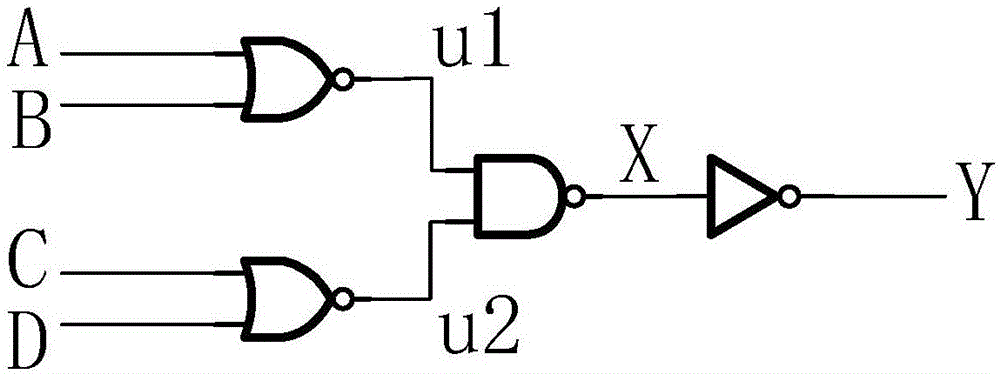 四輸入端組合邏輯電路的晶體管級實現(xiàn)方案的電路的制作方法與工藝