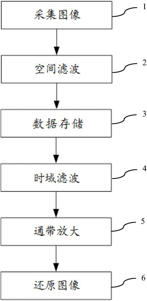 基于欧拉视频放大的准实时颜色变化放大系统和方法与流程