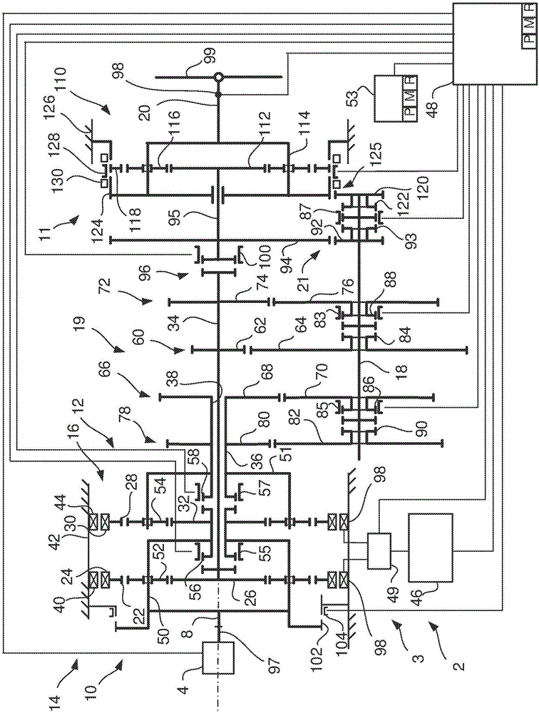 混合动力总成和具有该混合动力总成的车辆的制作方法与工艺